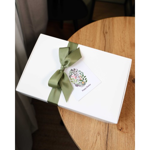 Подарунок на Великдень: подарунковий набір з крем-медом (6×140 г) — Green Подарунок на Великдень: подарунковий набір з крем-медом (6×140 г) — Green